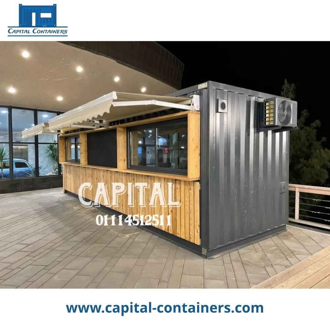 كونتينر مطعم حديث للبيع
